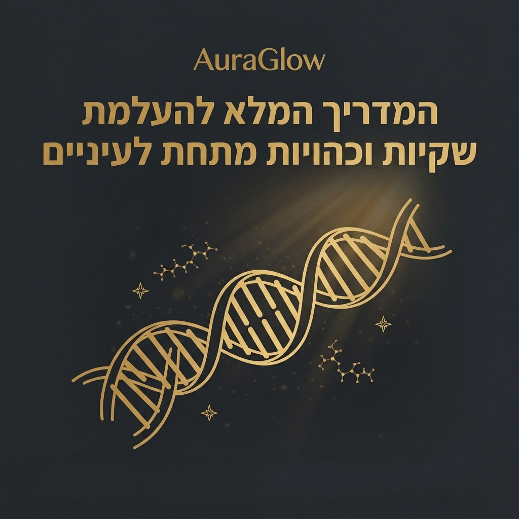עיניים צעירות: המדריך המלא להעלמת שקיות, נפיחות ועיגולים כהים — בלי מחטים ובלי ניתוח